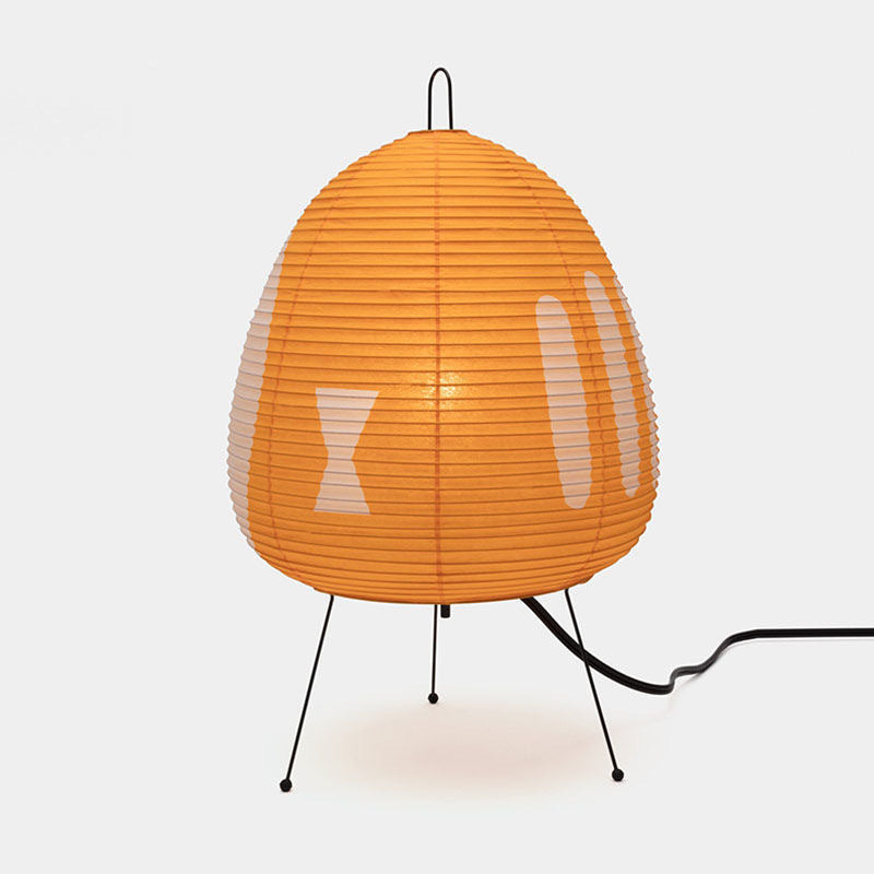 Japanische Papier-Tischlampe – Warmes Stimmungslicht