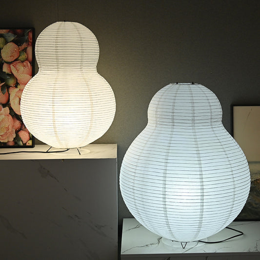 Japanische Papier-Stehlampe – Warmes Licht im Wabi-Sabi-Stil