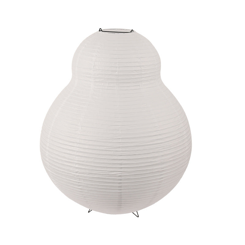 Japanische Papier-Stehlampe – Warmes Licht im Wabi-Sabi-Stil