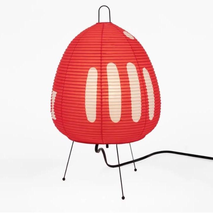Japanische Papier-Tischlampe – Warmes Stimmungslicht