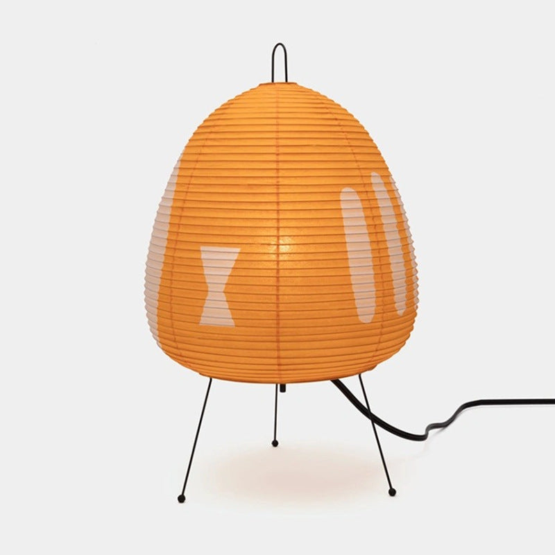 Japanische Papier-Tischlampe – Warmes Stimmungslicht