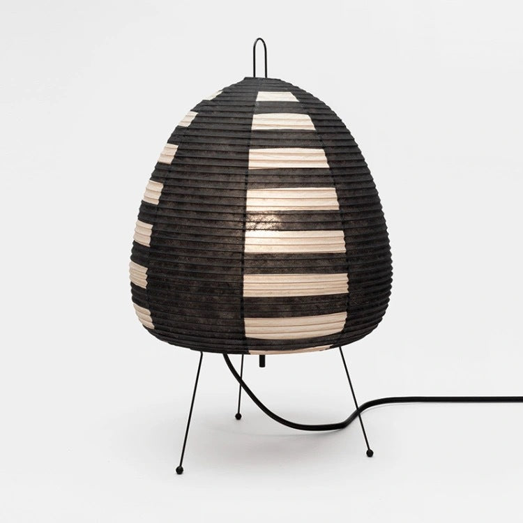 Japanische Papier-Tischlampe – Warmes Stimmungslicht